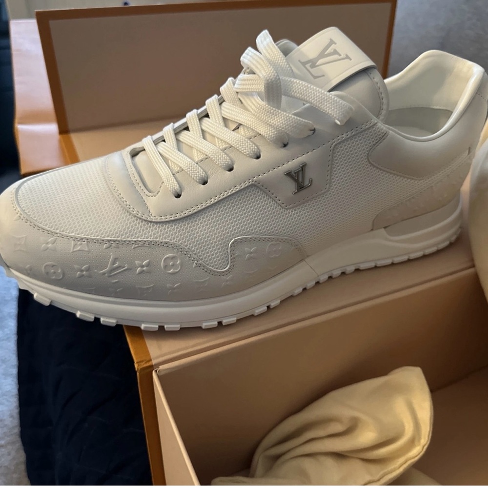 Louis Vuitton Monogram White Sneakers